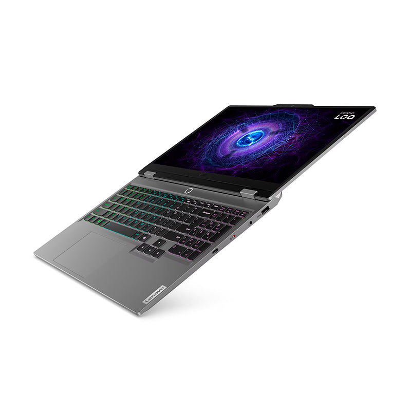 Laptop Gaming Lenovo LOQ 15IAX9, 15.6" FHD IPS, Core i5-12450HX hasta 4.4GHz, 16GB DDR5