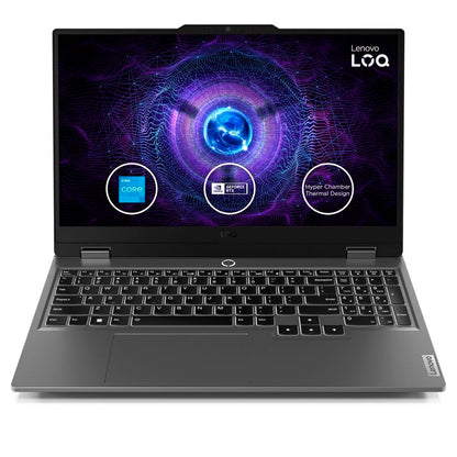 Laptop Lenovo LOQ 15IAX9 15.6" FHD IPS, Core i5-12450HX hasta 4.4GHz 8GB DDR5-4800MHz