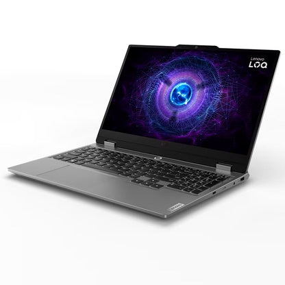 Laptop Lenovo LOQ 15IAX9 15.6" FHD IPS, Core i5-12450HX hasta 4.4GHz 8GB DDR5-4800MHz