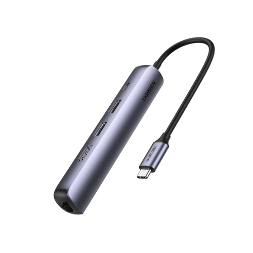 Hub Ugreen USB-C  5 en 1 Ultradelgado