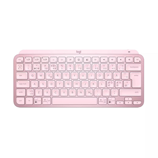 Teclado Logitech MX Keys Mini Multidispositivo Rosa